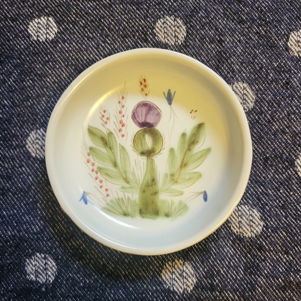Buchan Scotland Thistleware Trinket Dish